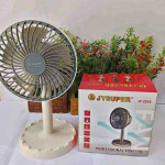 DC Rechargeable Moving Fan 45 Degree Rotating(JY-2218)